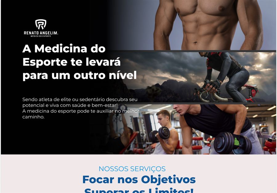 Print do site de medicina esportiva desenvolvido pela AF2 Digital
